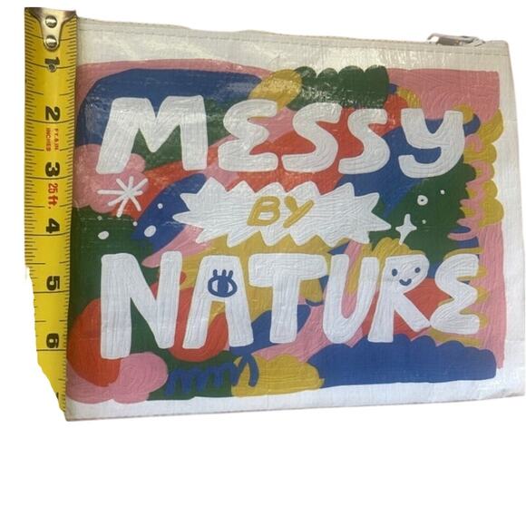 BN Blue Q ‘Messy by Nature’ cosmetics or pencil pouch - Picture 6 of 10